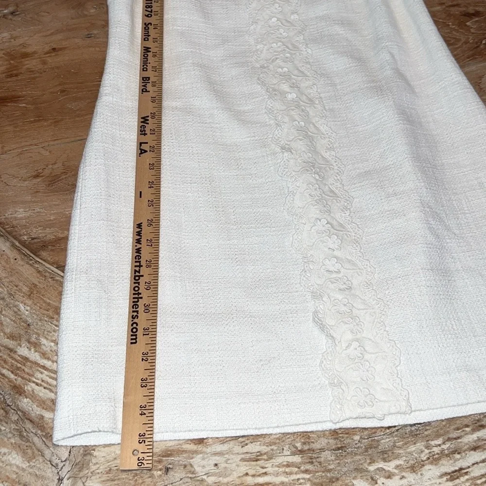 KARL LAGERFELD Paris Tweed Dress in Ivory Chanel Vibes - Picture 6 of 6